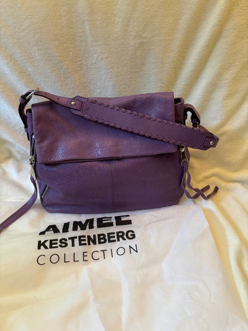Purple Aimee Kestenberg handbag